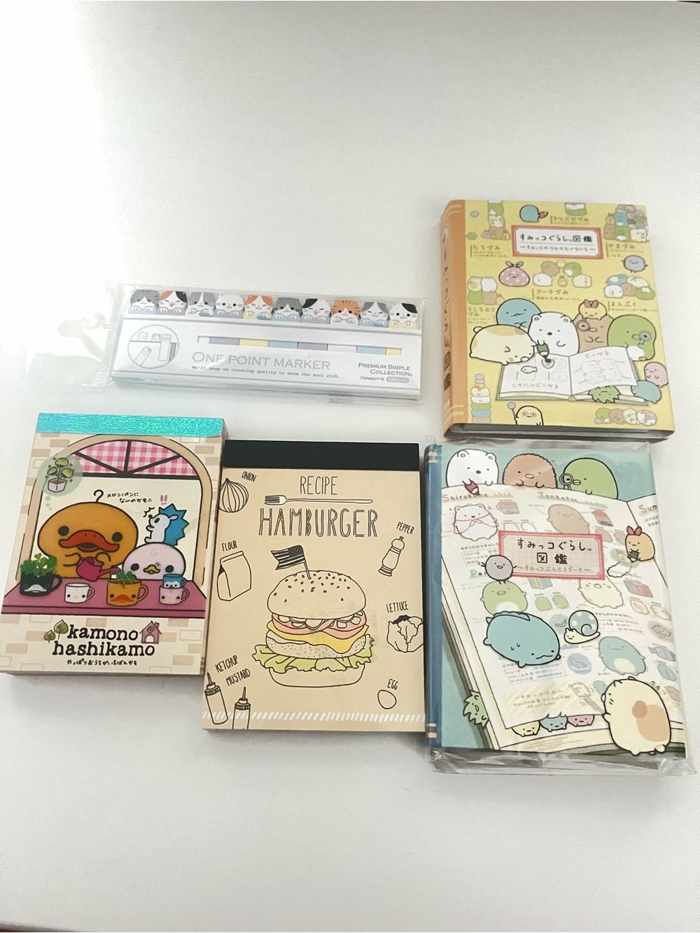 San-X Character Notebook & Stationery Set